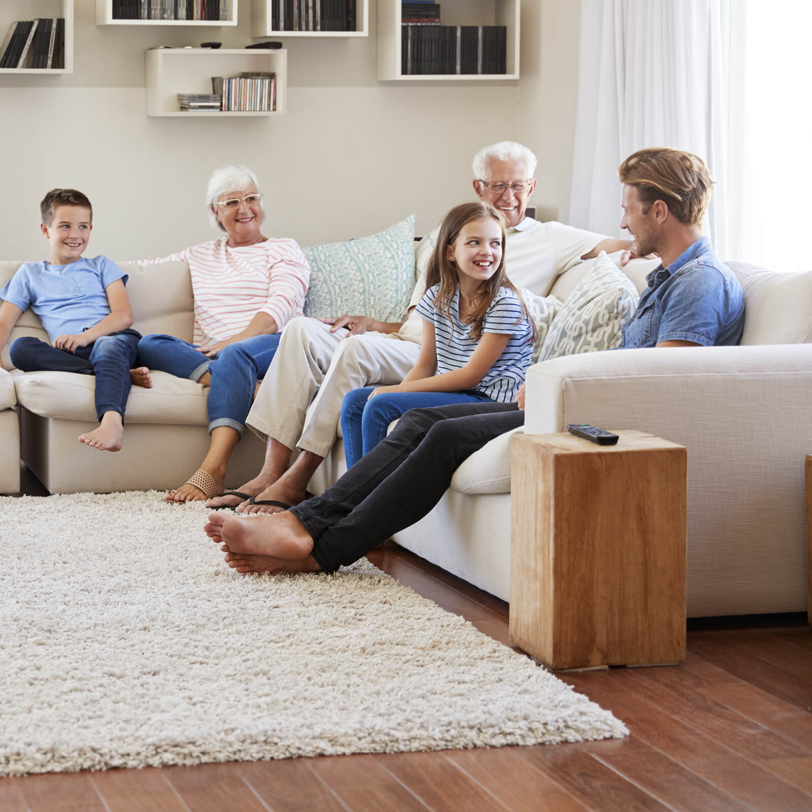 Family Couch | Custom Floor Coverings